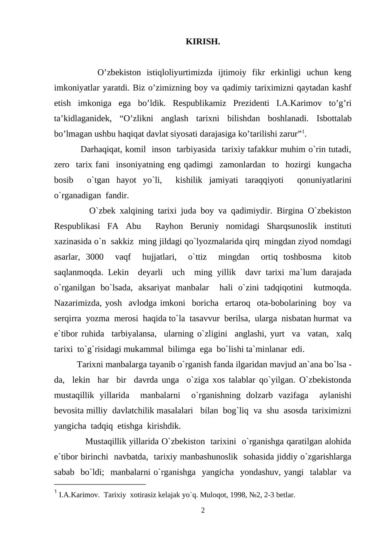 Manbalarning asosiy turlari 2