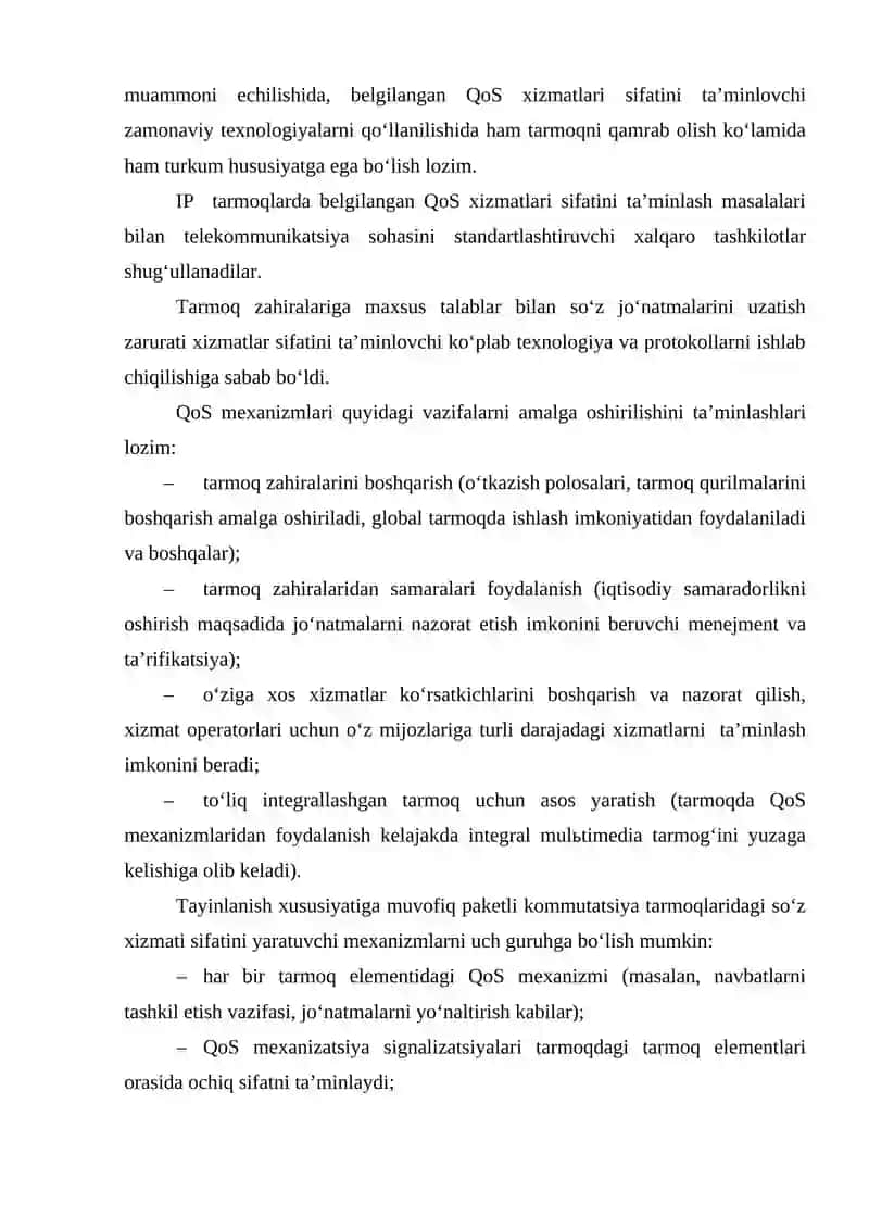 IP – telefoniya xizmatini tashkil etish 2