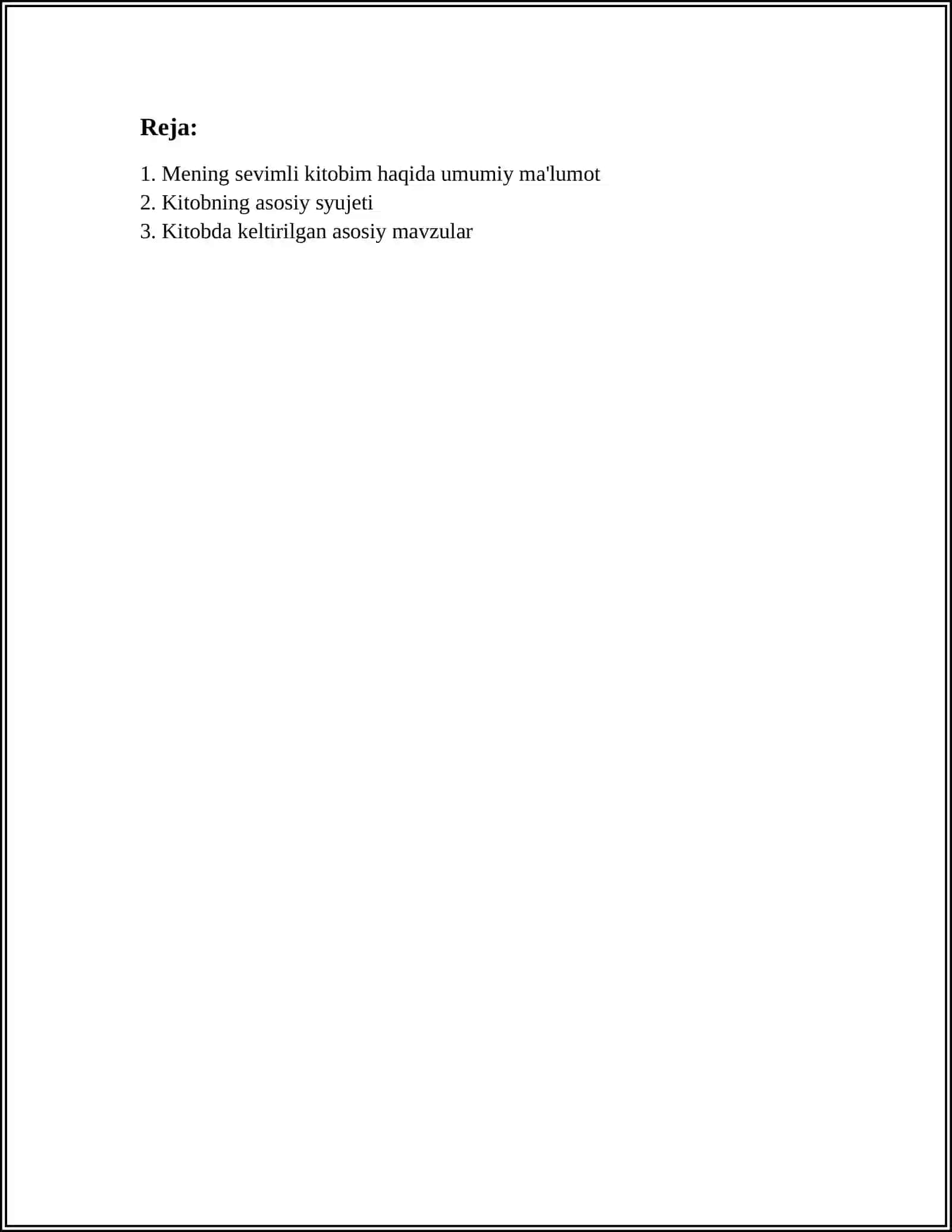 MENING SEVIMLI KITOBIM 2