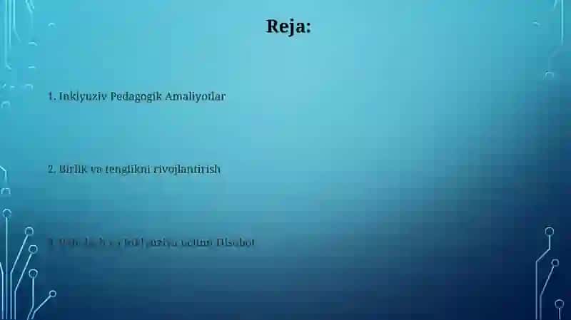Inklyuziv Pedagogik Amaliyotlar 2