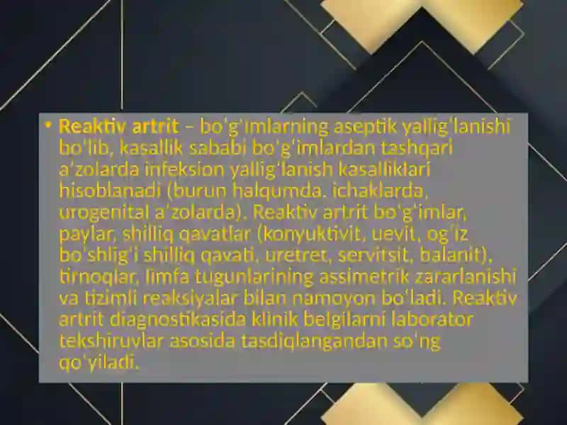 ReaktivArtrit 2