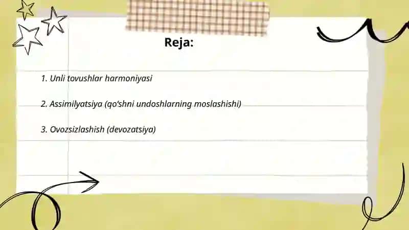Tovush oʻzgarishi hodisalari 2