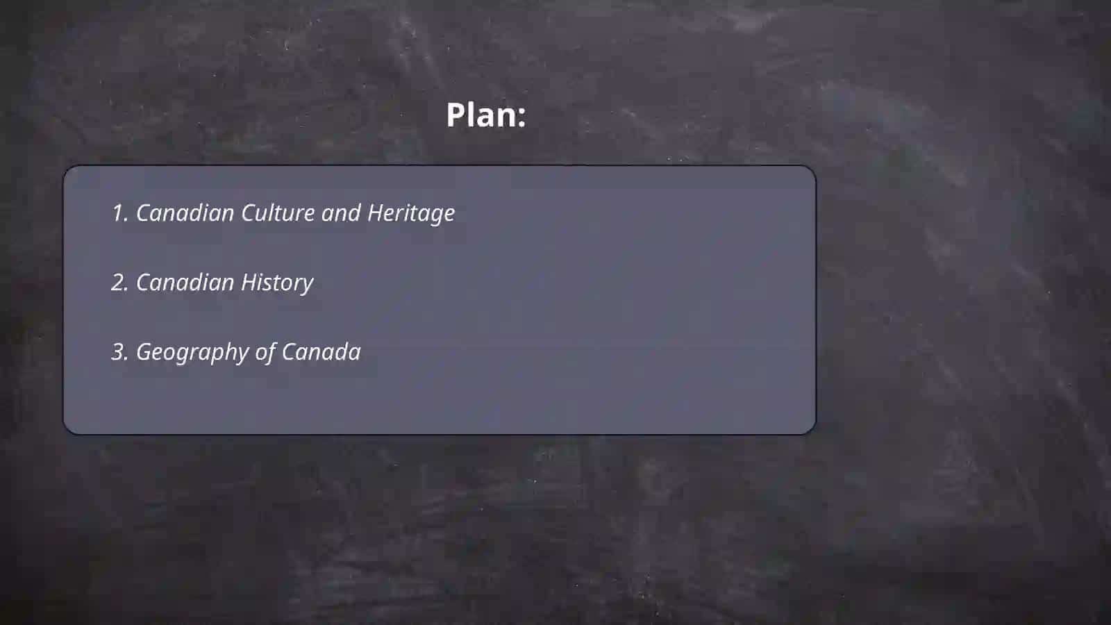 Canadian Culture and Heritage 2