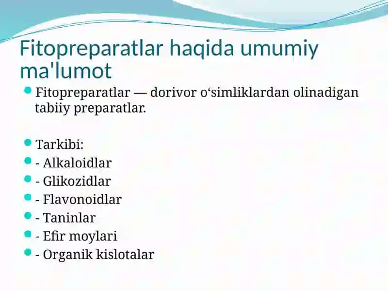 Fitopreparatlar 2