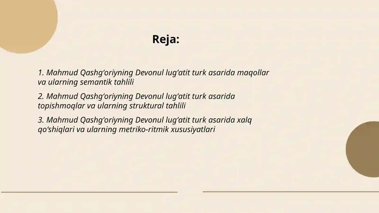 Mahmud Qashgʻoriyning Devonul lugʻatit turk asarida folklor materiallari 2