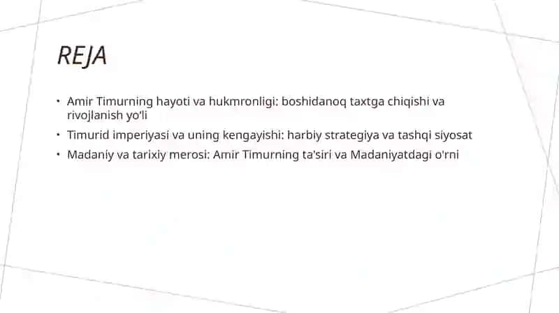 Amir Temur bu yukdavlat arbobi va sarkarda 2