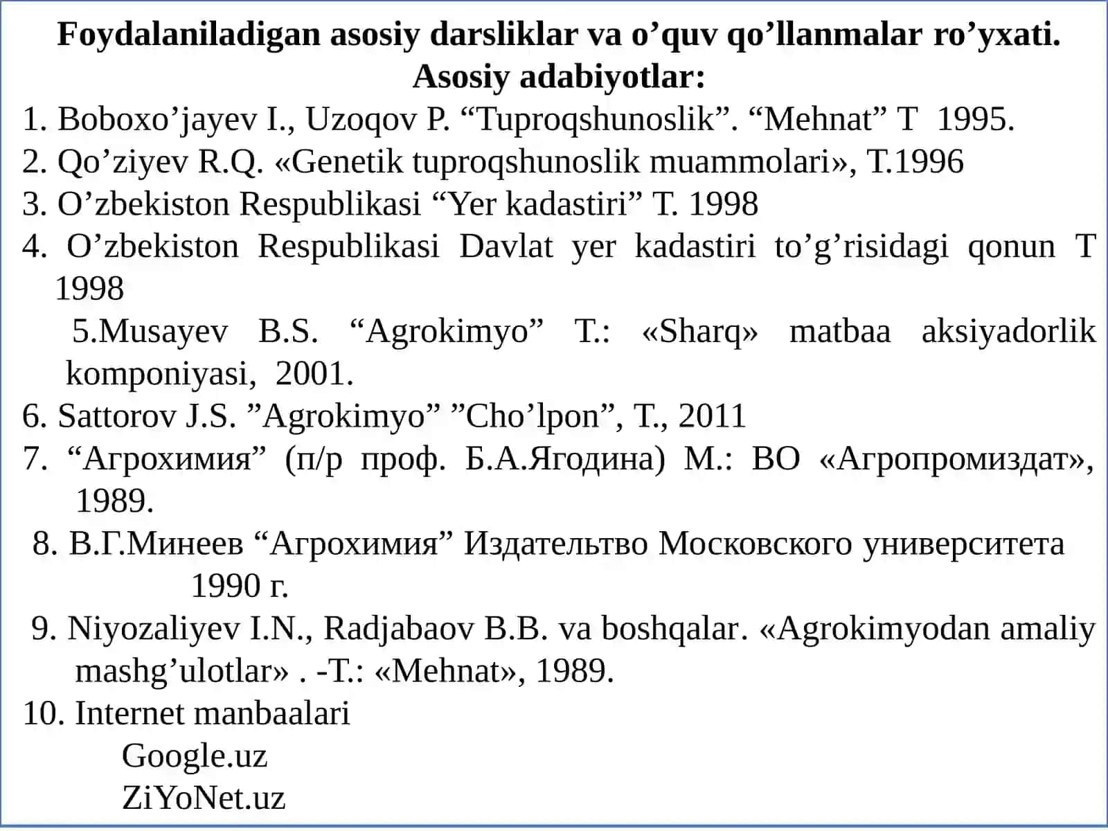 TUPROQSHUNOSLIK FANINING RIVOJLANISH TARIXI 2