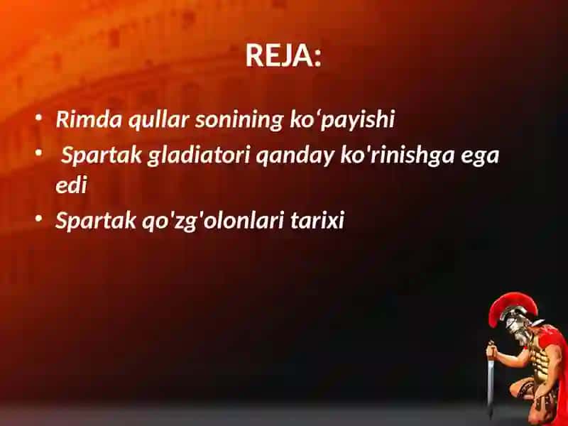 Spartak boshchiligidagi qullar qoʻzgʻaloni 2
