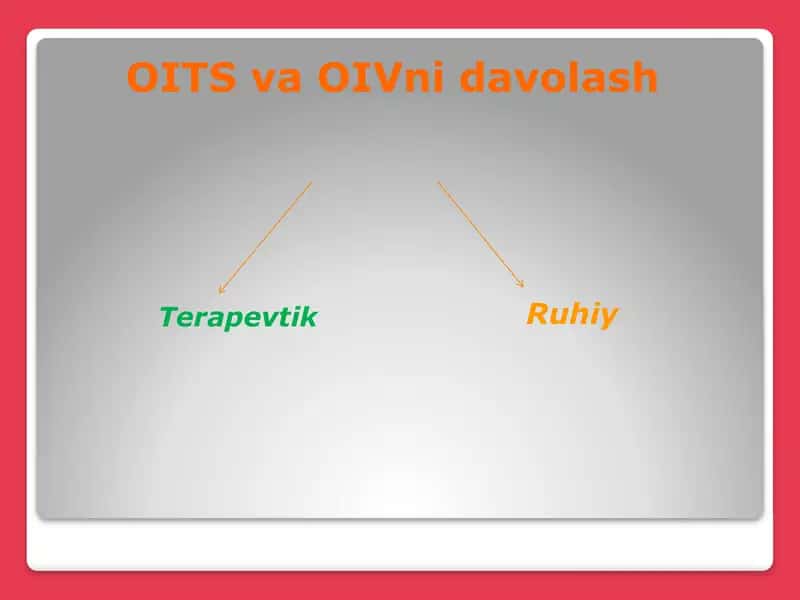 OIV VA OITSNI DAVOLASH 2