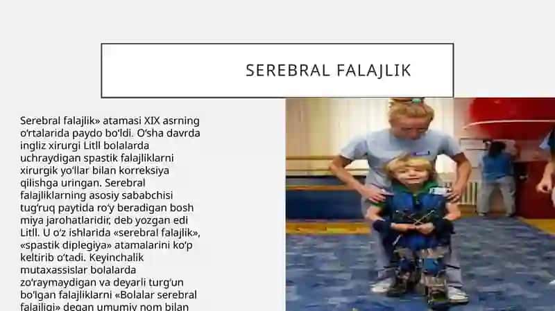 Bolalar serebral paralichi 2