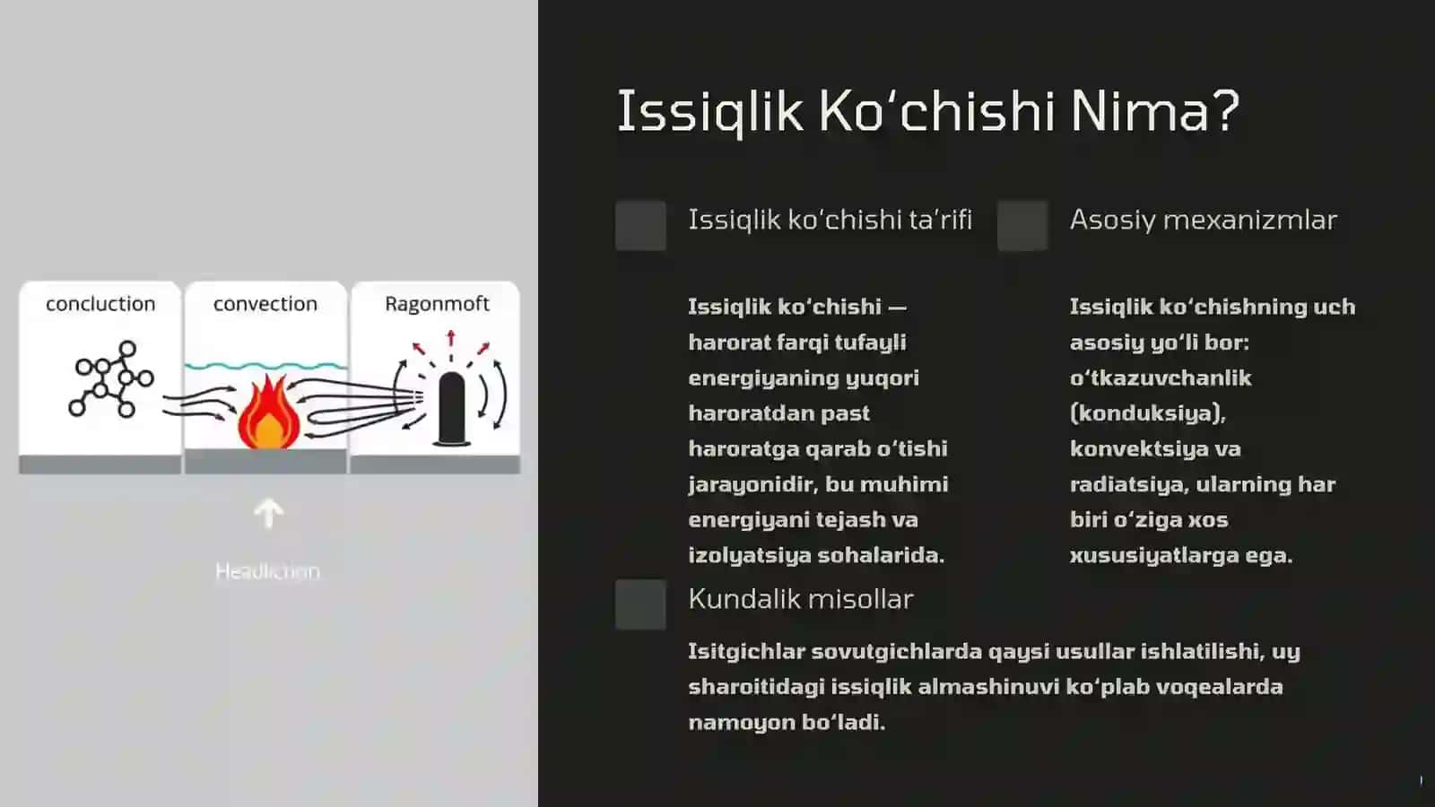 Berk Havo Prosloykasida Issiqlik Ko‘chishi 2