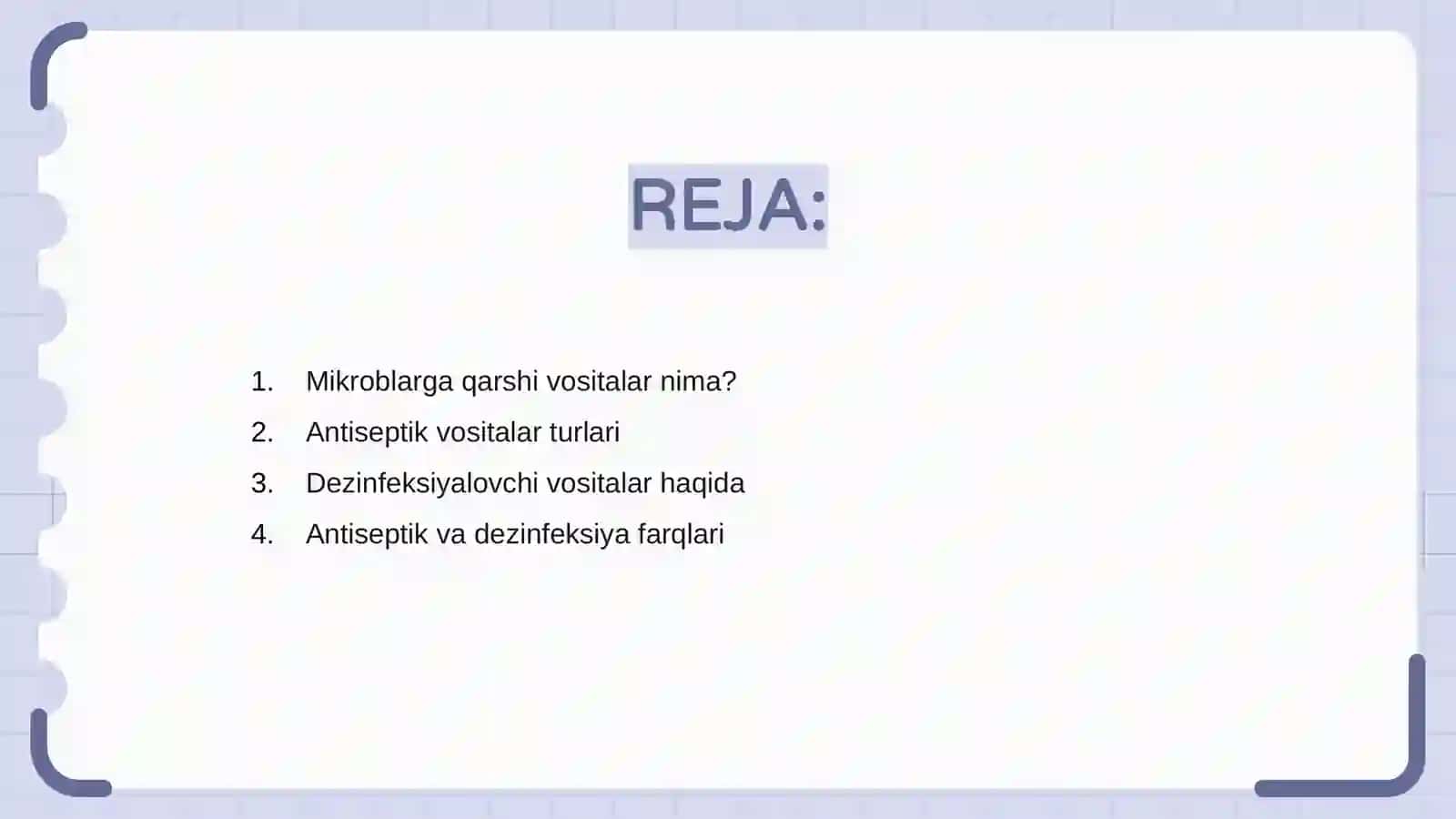 Mikroblarga qarshi vositalar 2