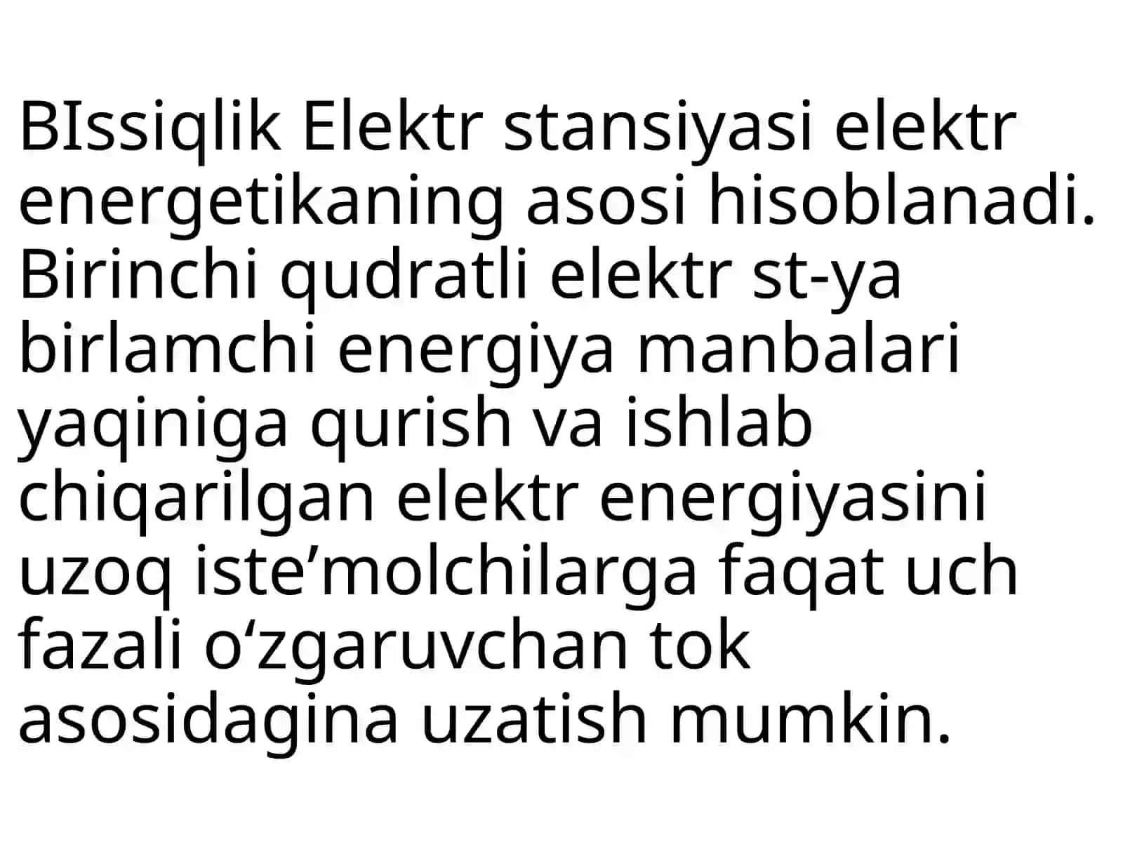 Issiqlik Elektr stantsiyasi 2