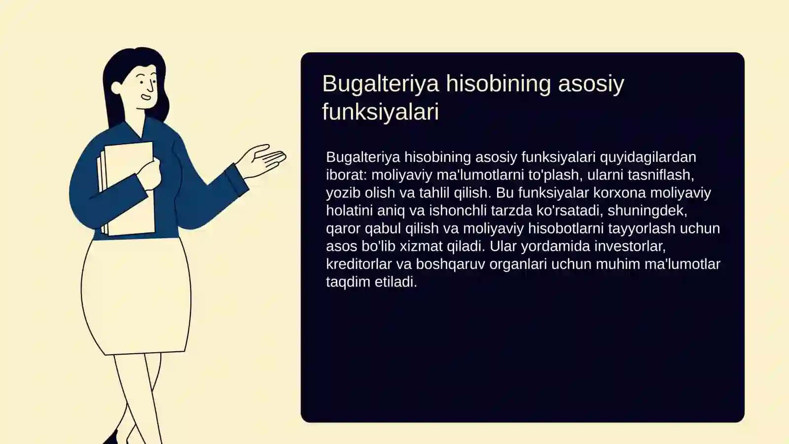 Bugalteriya hisobining asosiy funksiyalari va maqsadlari 2
