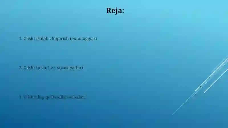 G'isht ishlab chiqarish texnologiyasi 2