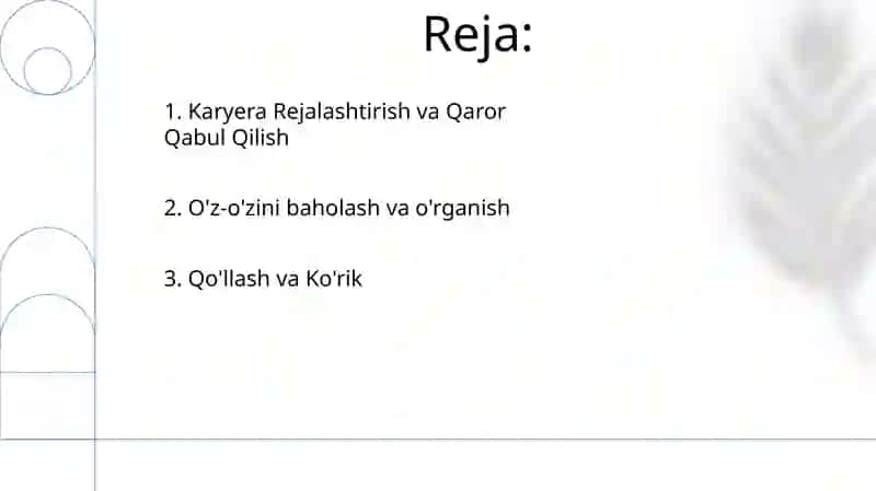 Kasbga yonaltirish bosqichlarining mazmuni 2