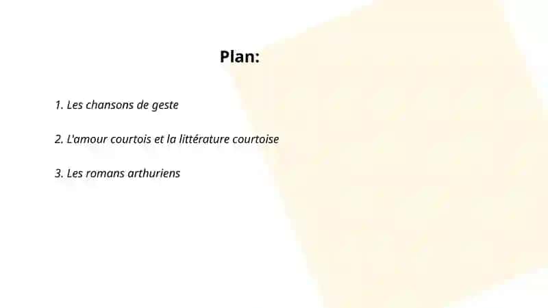 La litterature du Moyen Age 2