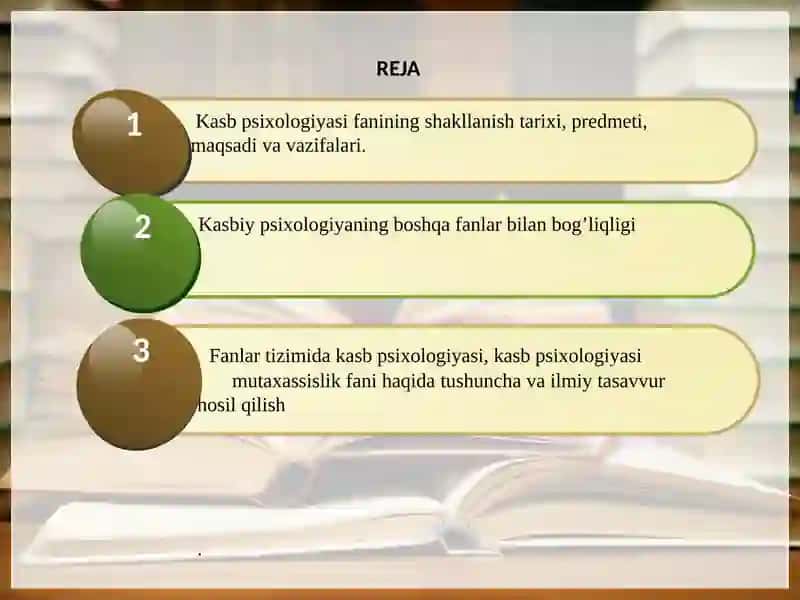Kasb psixologiyasini boshqa fanlar bilan bog‘liqligi 2