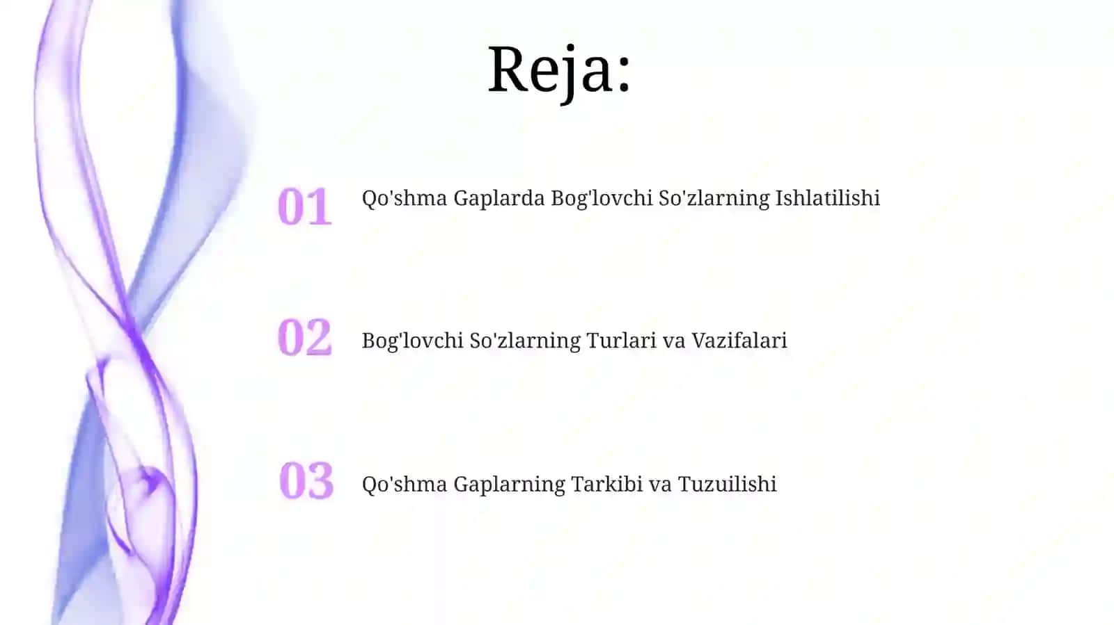 Qo'shma Gaplarda Bog'lovchi So'zlarning Ishlatilishi 2