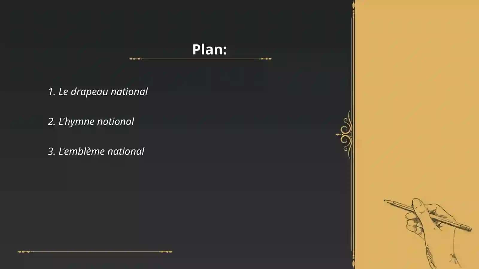 Les symboles nationaux 2