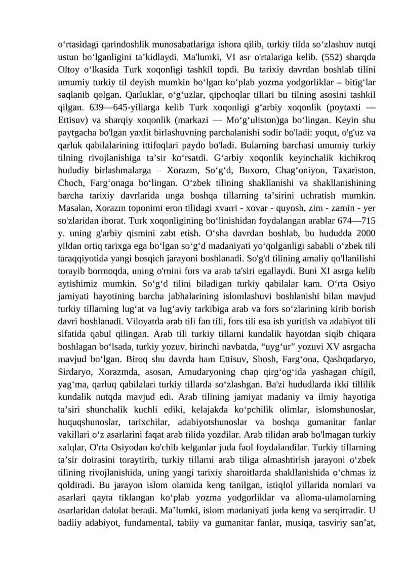 O'zbek xalqining etnogenezi 2
