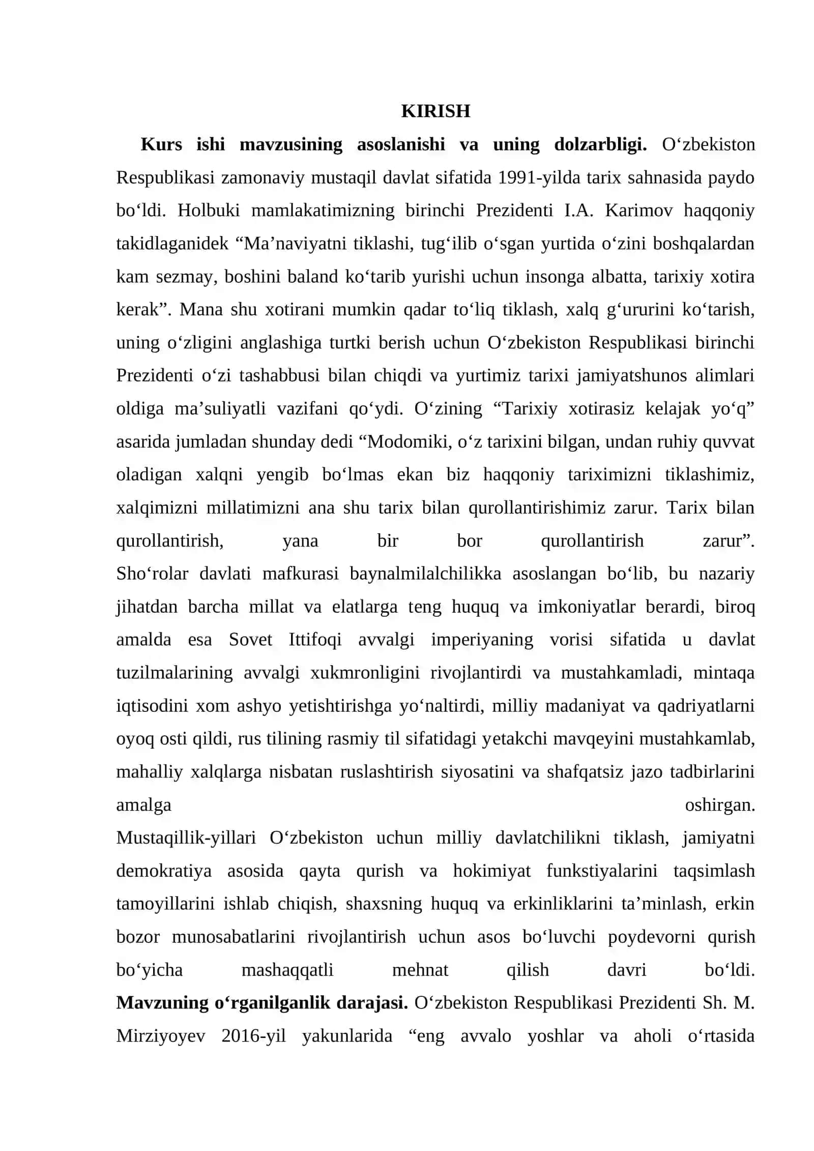 TURKISTON O'LKASI BIRINCHI JAHON URUSHI YILLARIDA 2