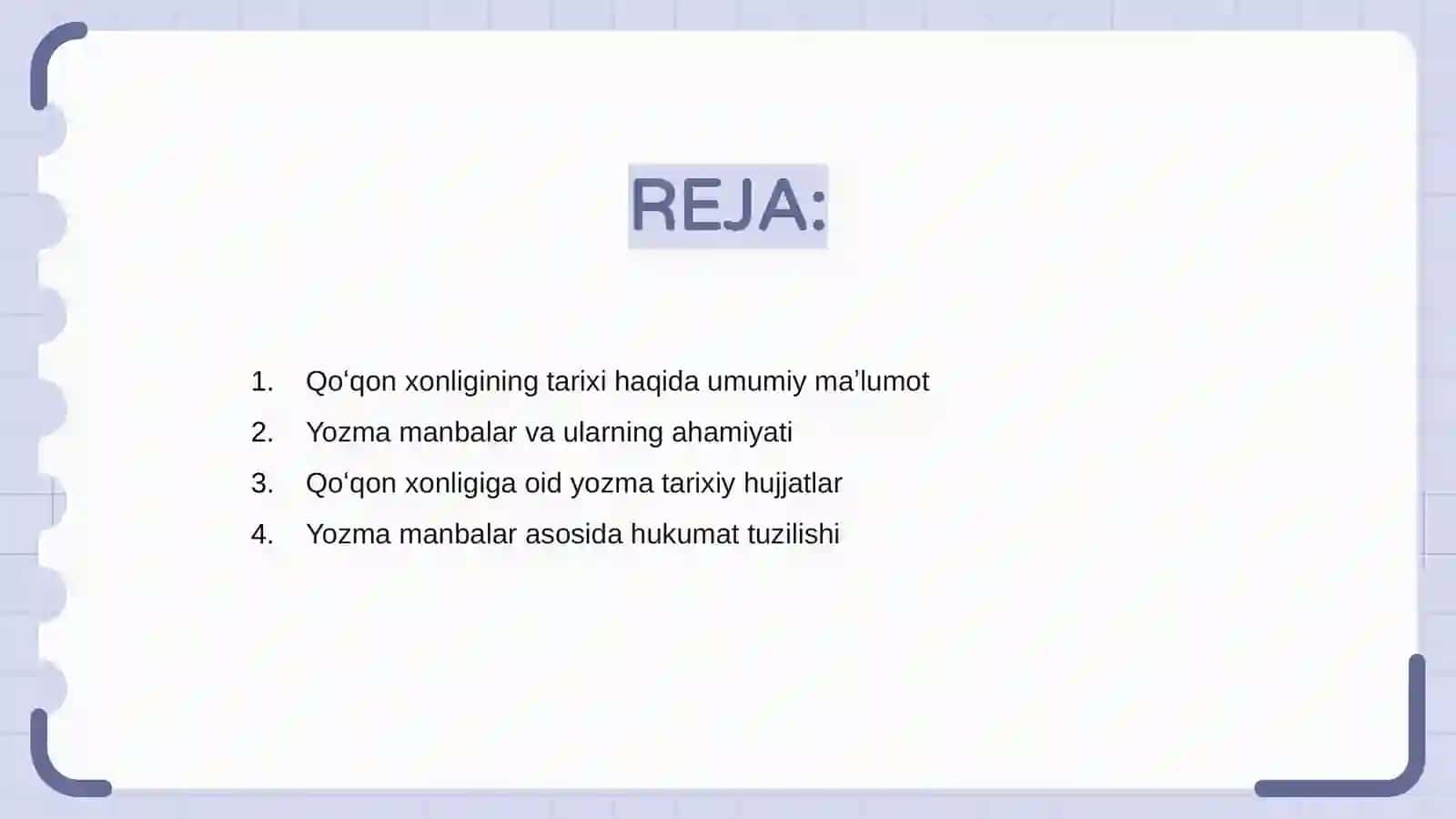 Qoʻqon xonligi tarixiga oid yozma manbalar 2