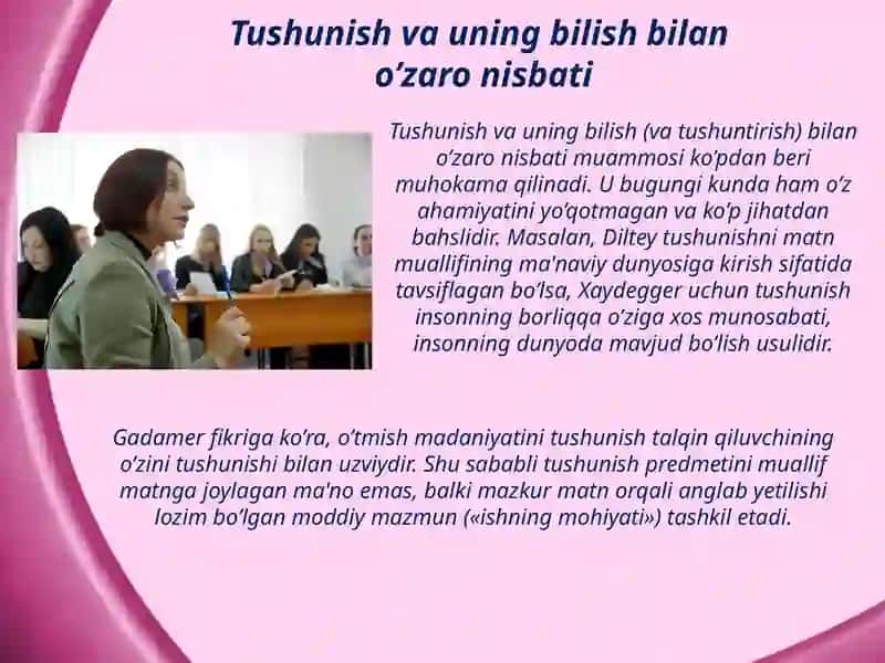 Tushunish va tushuntirish 2