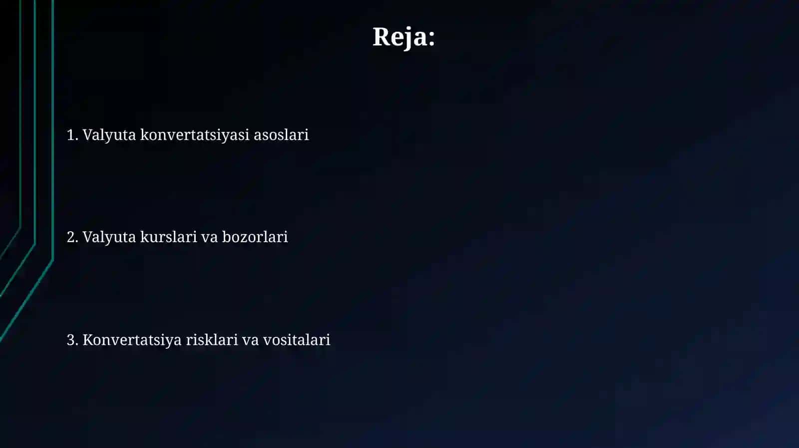 Valyuta konvertatsiyasi va uning turlari 2