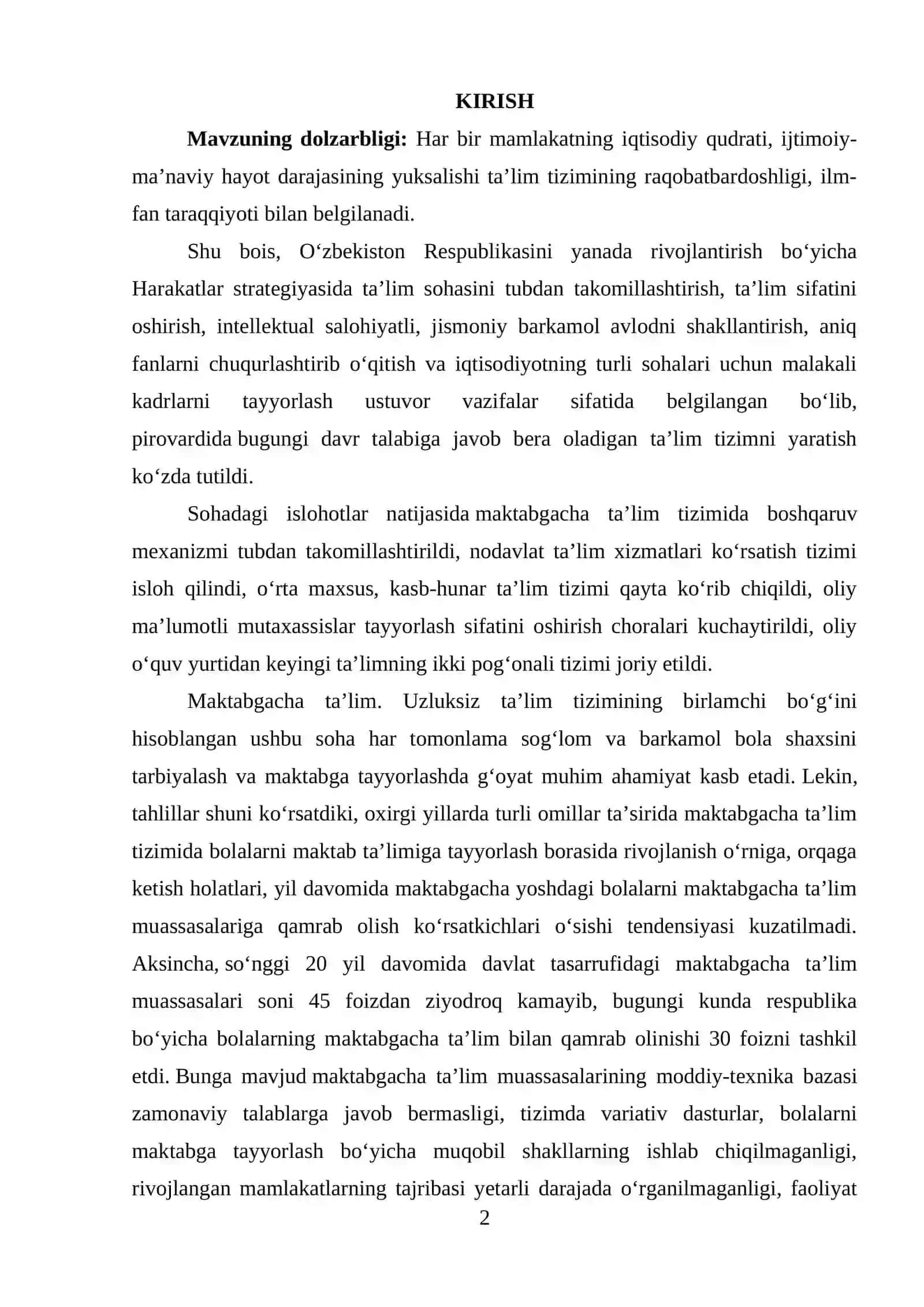 O’zbekiston respublikasi MTT tizimi 2
