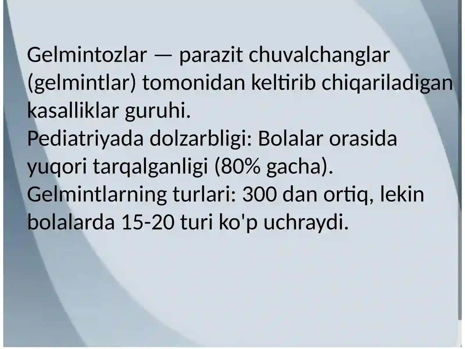Bolalardagelmintozlar 2