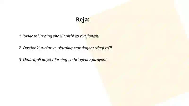 Embriogenez xilma xilligining filogenetik asoslari 2