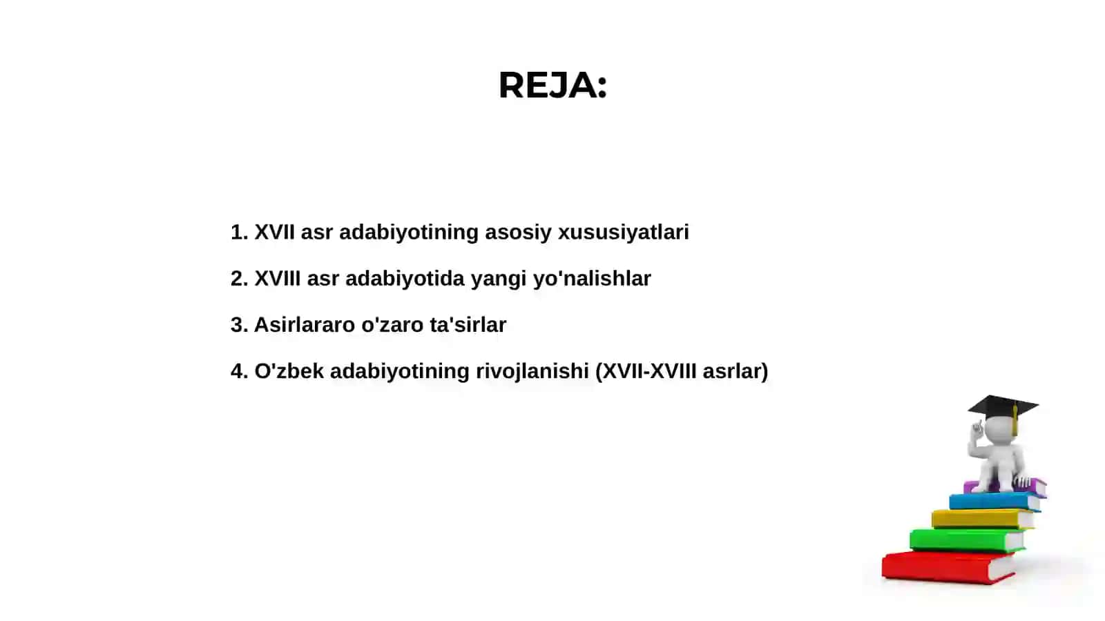 XVII-XVIII asir jahon adabiyoti 2