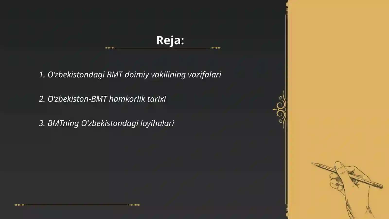 Oʻzbekistondagi BMT ning doimiy vakili 2