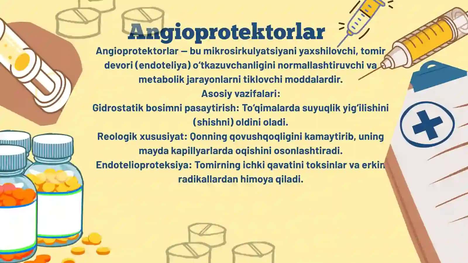 Angioprotektorlar 2