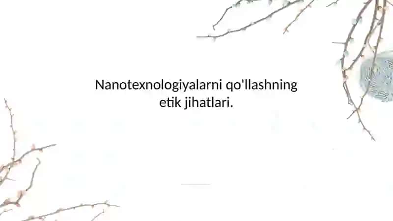 Nanotexnologiya 2
