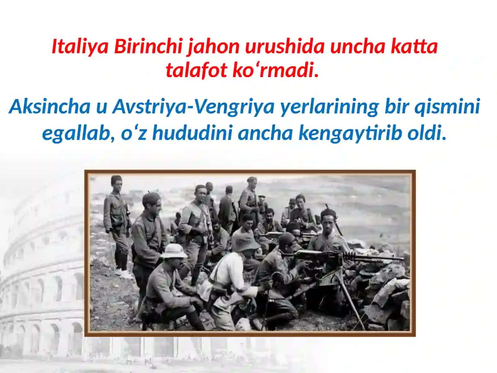 1918 –1939-yillarda Italiya va Ispaniya 2