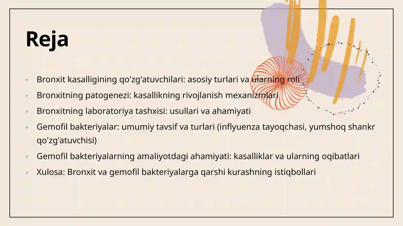 Bronxit kasalligining qo'zg'atuvchilari patogenez va labaratoriya tashhisi 2