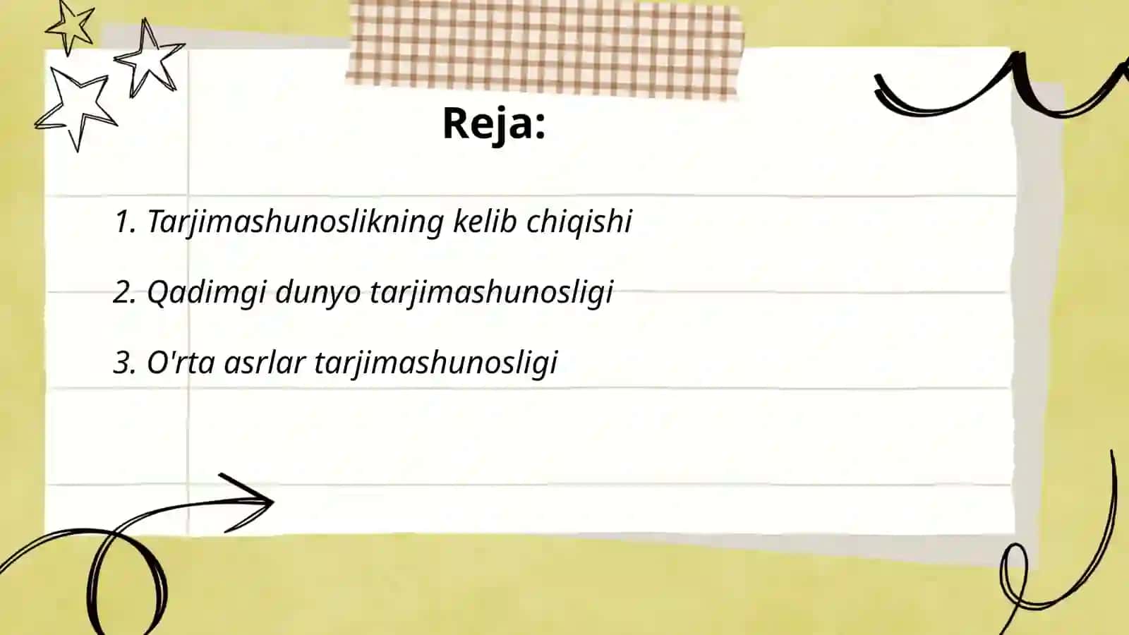 Tarjimashunoslik fanining tarixi 2