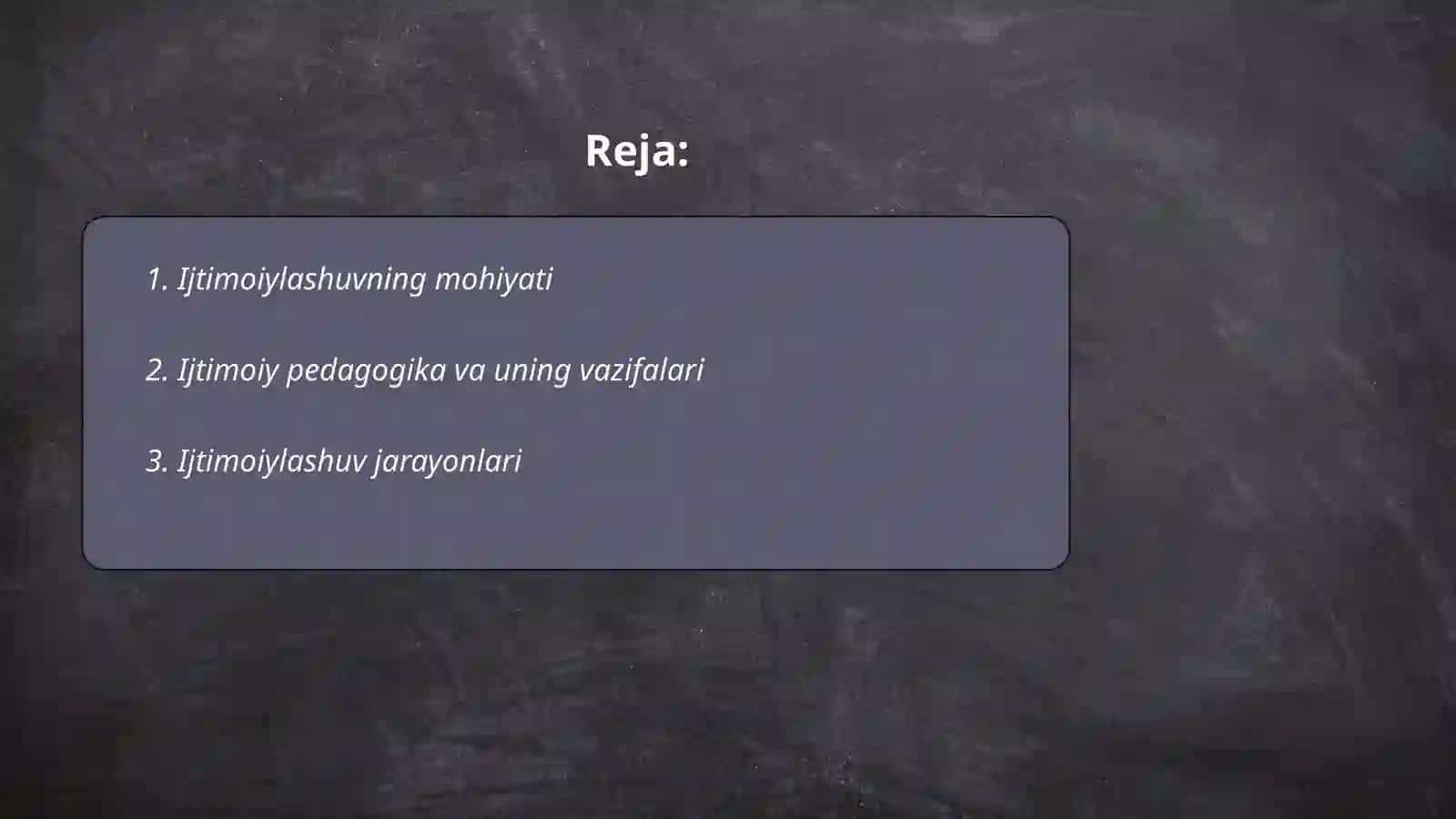 Ijtimoiylashuvning mohiyati 2
