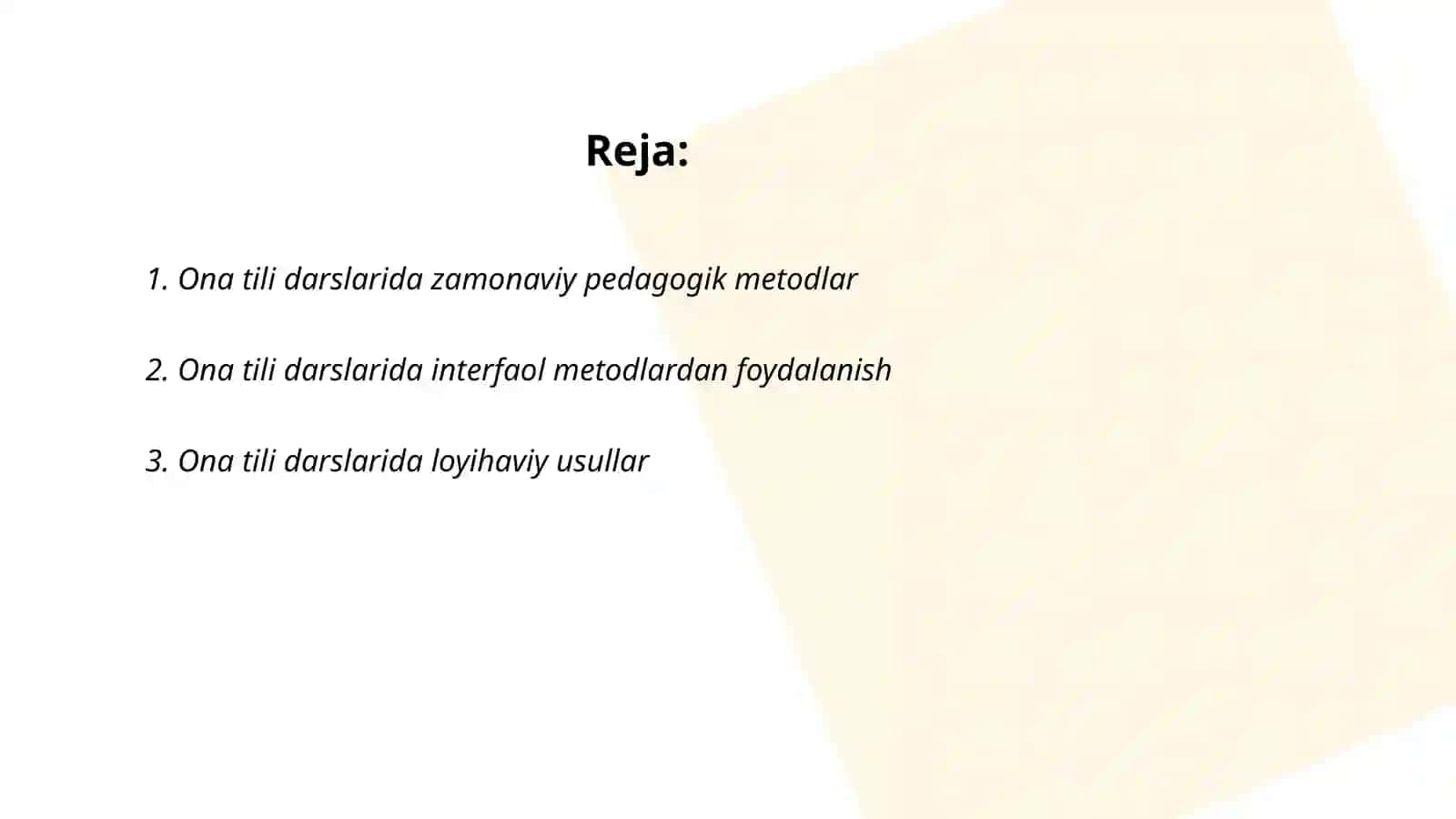 Ona tili darslarida metodlardan foydalanish 2
