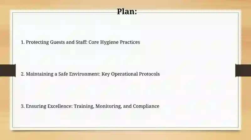 Sanitary and hygienic requirements in the hotels industry 2