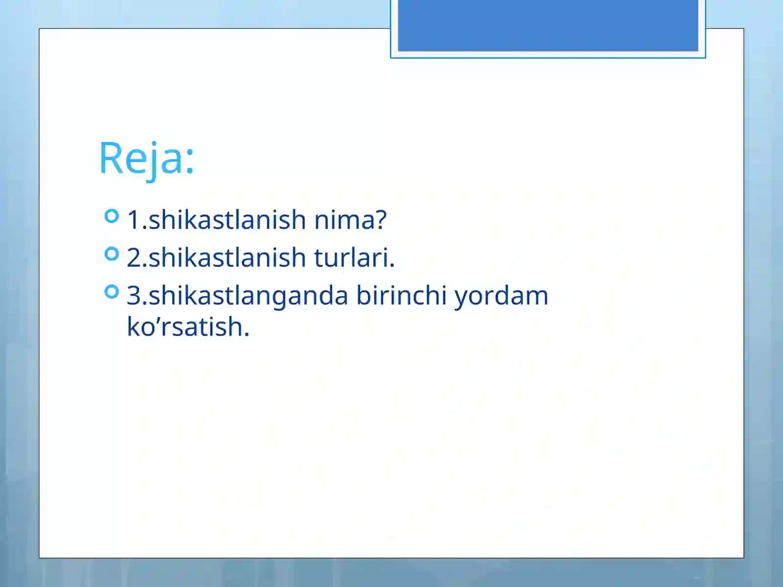 Shikastlanish sindromi 2