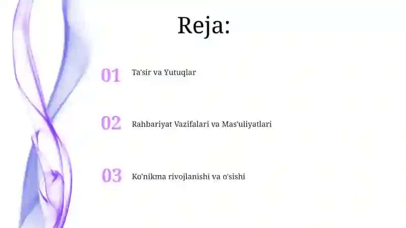 Ta'sir va Yutuqlar 2