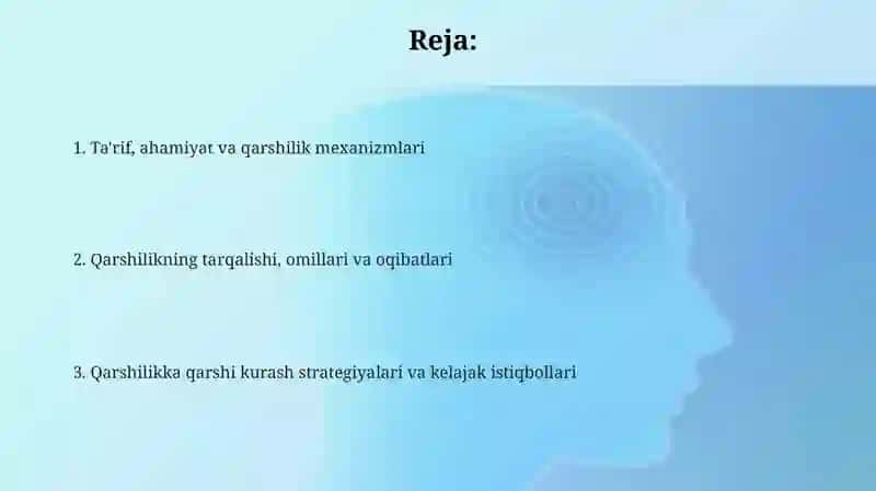 Antimikrobik qarshilik (AMR) 2