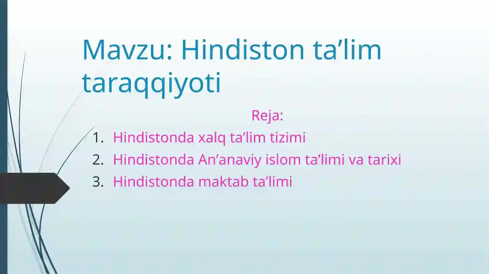 Hindistonda xalq taʼlim tizimi 2