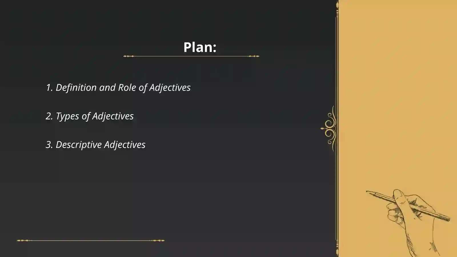 Adjectives in English 2