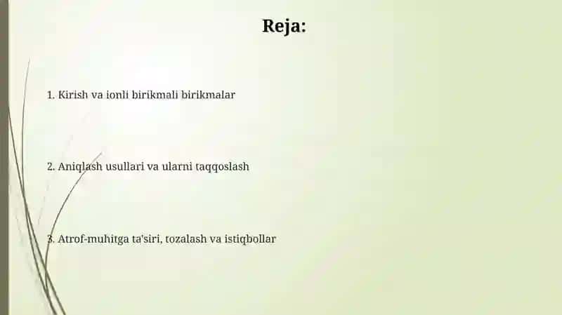 Tuproqsuvining ifloslanishi 2