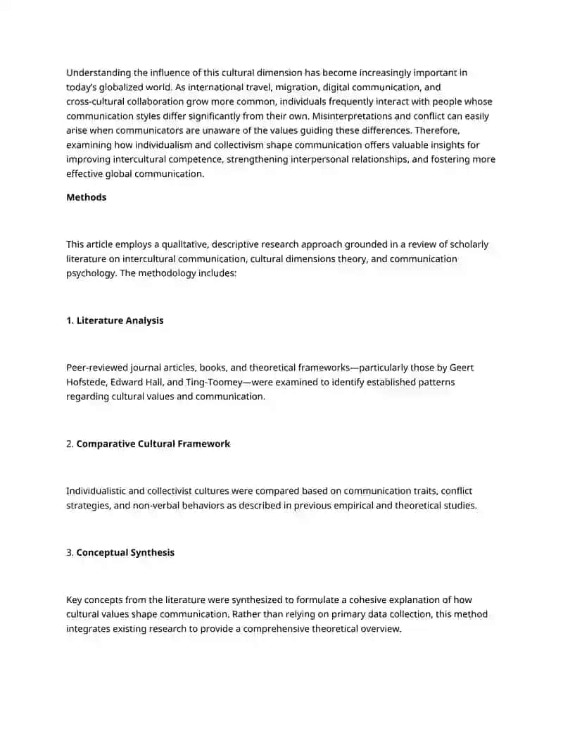 The Influence of Cultural Values on Communication 2