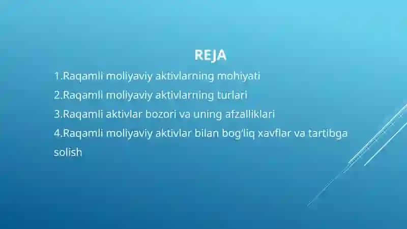 Raqamli moliyaviy aktivlar 2